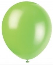 baskisiz 12 inc metalik acik yesil balon satisi