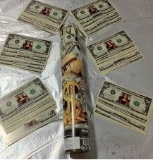 dolar konfeti