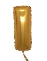 i harfi altin gold folya balon 14 inc 38 cm