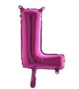 l harfi fusya ruby folya balon 14 inc 38 cm