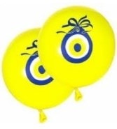 nazar boncugu sari balon