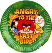 tabak angry bird parti malzemesi