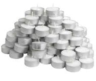 yuvarlak beyaz tealight mum