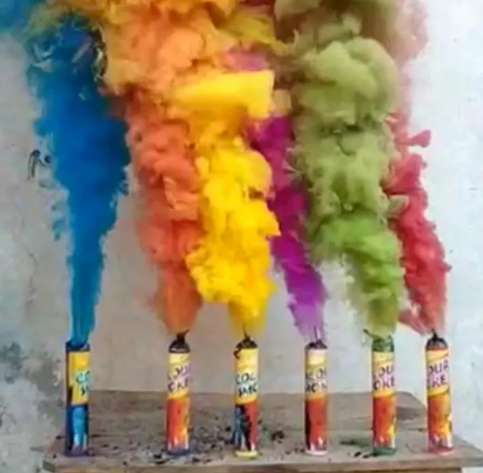 Renkli Sis Duman Bombası 12